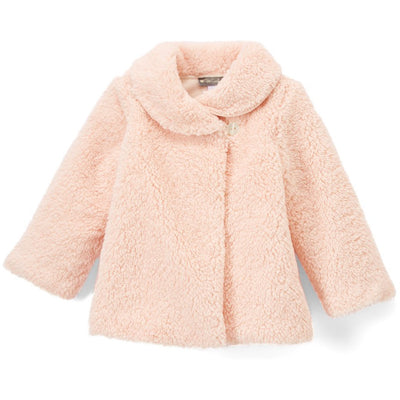 Blush Faux Fur Coat - Petit Confection